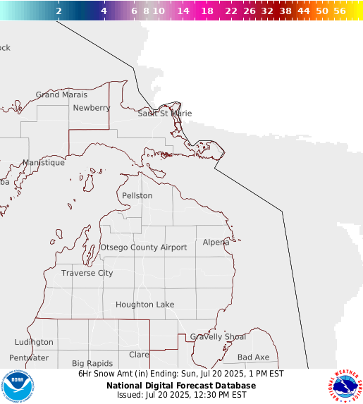 National Digital Forecast Database Image