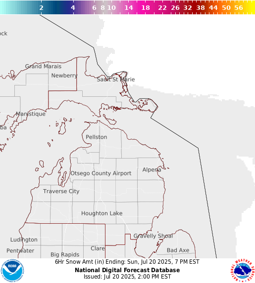 National Digital Forecast Database Image