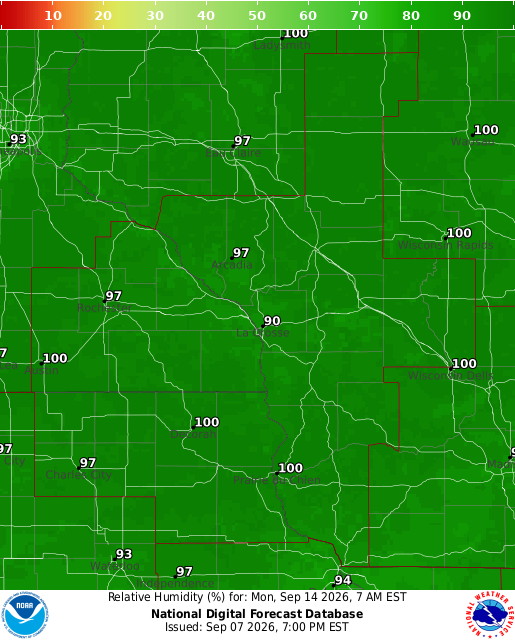 National Digital Forecast Database Image