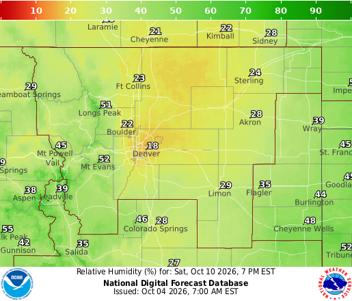 National Digital Forecast Database Image