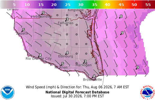 National Digital Forecast Database Image