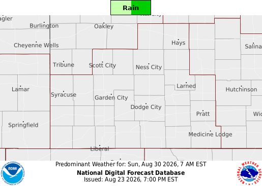 National Digital Forecast Database Image