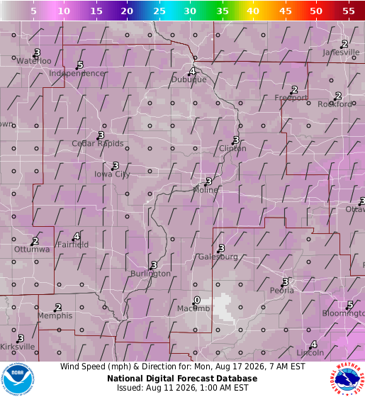 National Digital Forecast Database Image