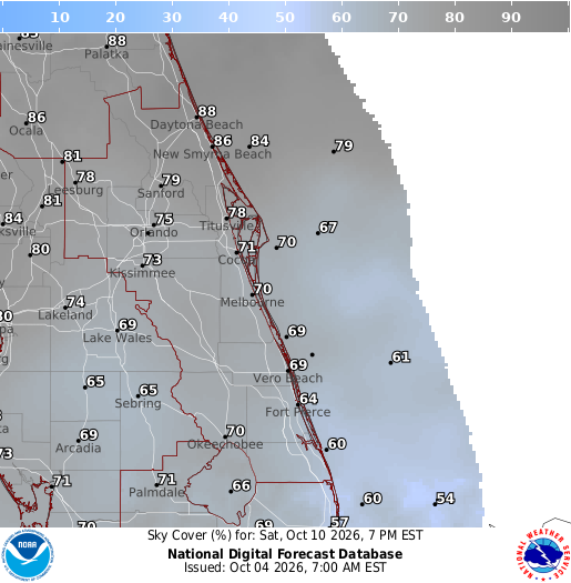 National Digital Forecast Database Image