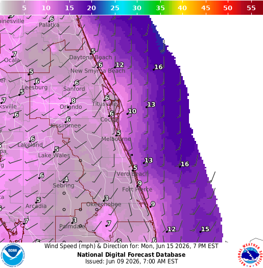 National Digital Forecast Database Image