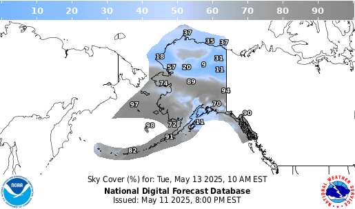 National Digital Forecast Database Image