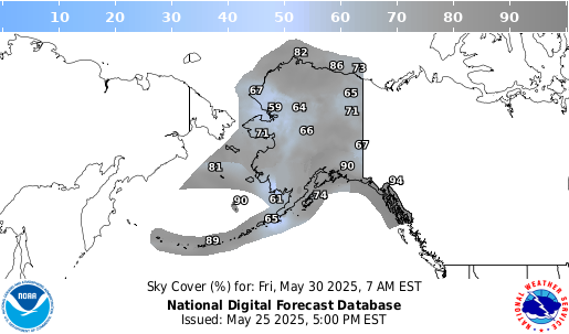 National Digital Forecast Database Image