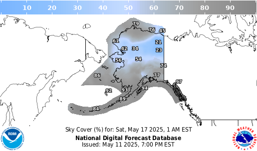 National Digital Forecast Database Image