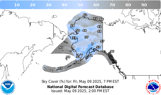 National Digital Forecast Database Image