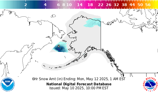 National Digital Forecast Database Image