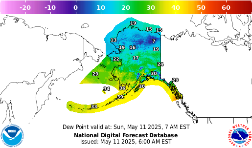 National Digital Forecast Database Image