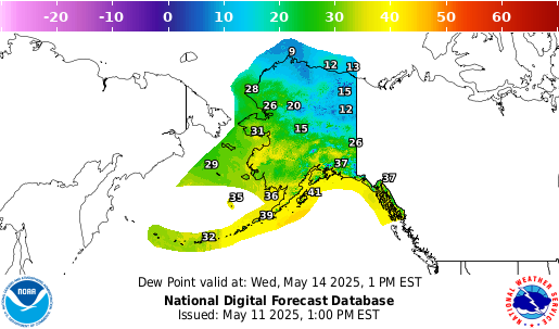 National Digital Forecast Database Image