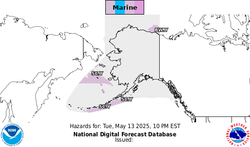 National Digital Forecast Database Image