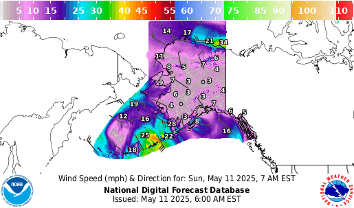 National Digital Forecast Database Image