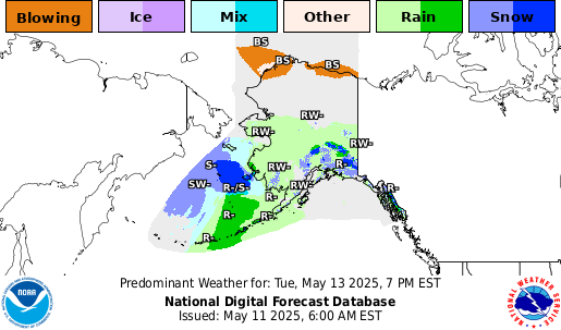 National Digital Forecast Database Image