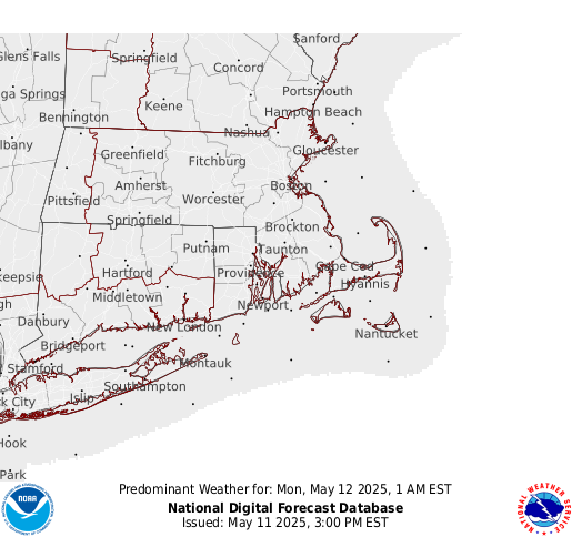 National Digital Forecast Database Image