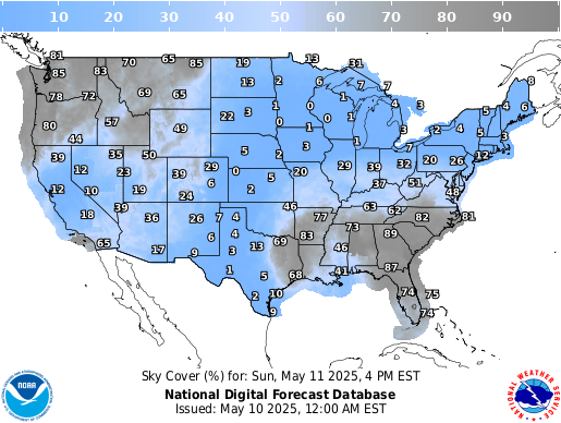 Day 2 Cloud Forecast