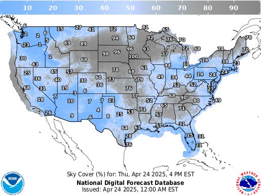 Day 1 Cloud Forecast