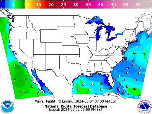 Day 3 Wave Height Forecast