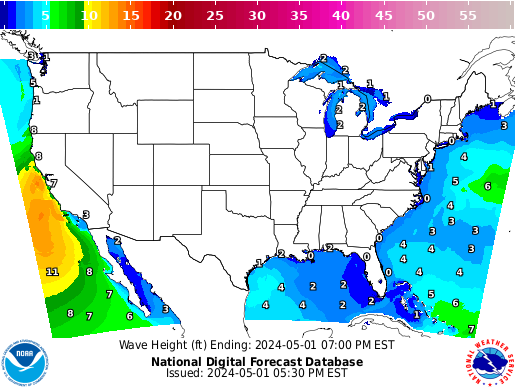 Day 2 Wave Height Forecast