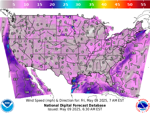 National Digital Forecast Database