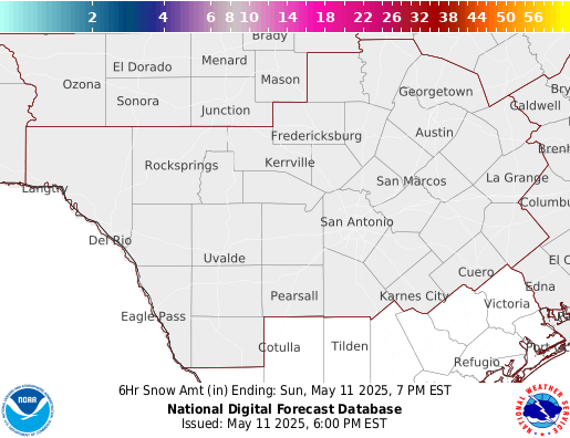 National Digital Forecast Database Image