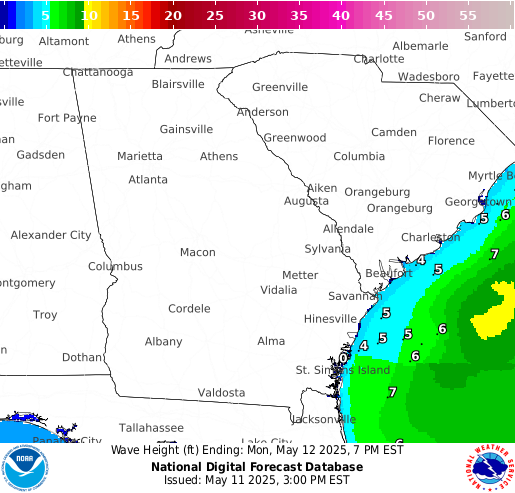 National Digital Forecast Database Image
