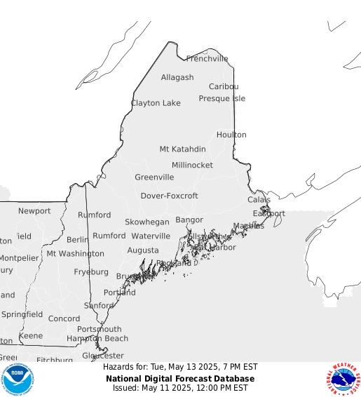National Digital Forecast Database Image