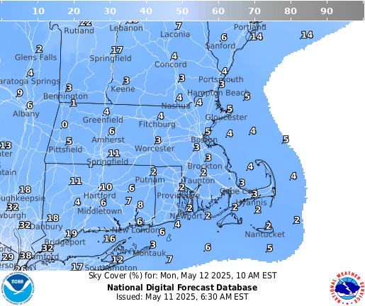 National Digital Forecast Database Image