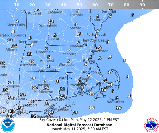 National Digital Forecast Database Image
