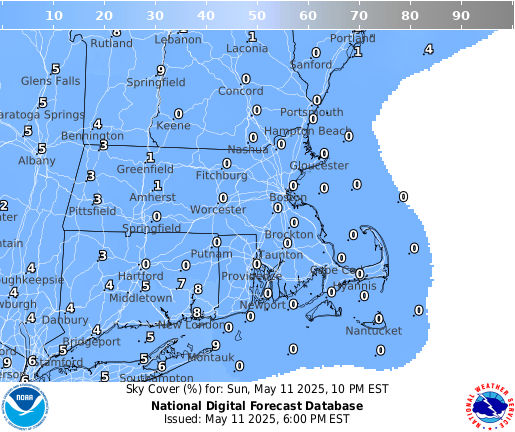 National Digital Forecast Database Image