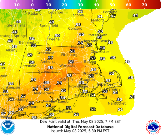 National Digital Forecast Database Image