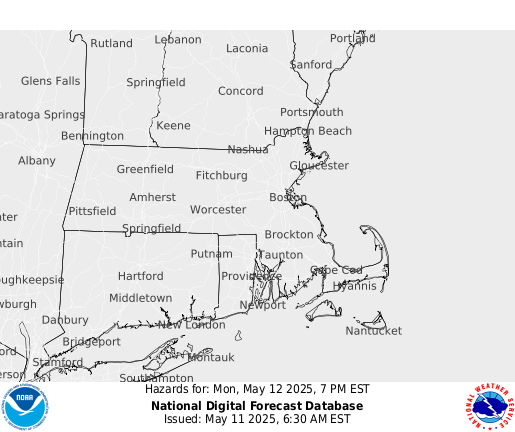 National Digital Forecast Database Image