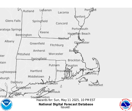 National Digital Forecast Database Image