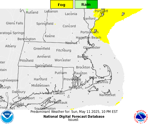 National Digital Forecast Database Image