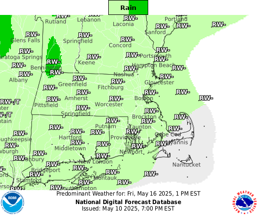 National Digital Forecast Database Image