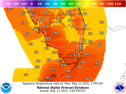 National Digital Forecast Database Image