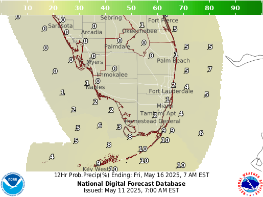 National Digital Forecast Database Image