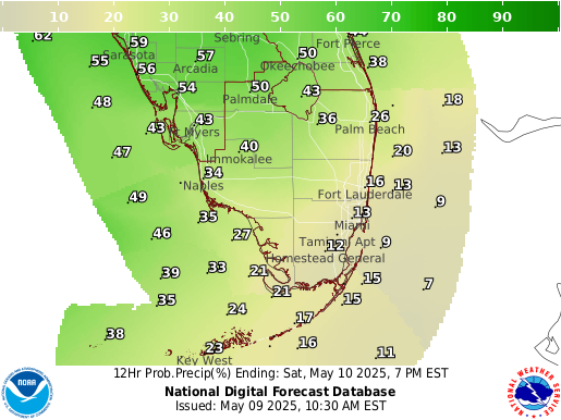 National Digital Forecast Database Image
