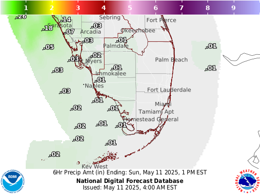 National Digital Forecast Database Image