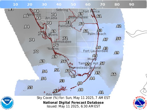 National Digital Forecast Database Image
