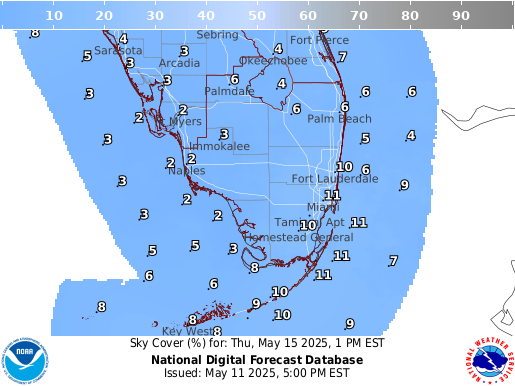 National Digital Forecast Database Image