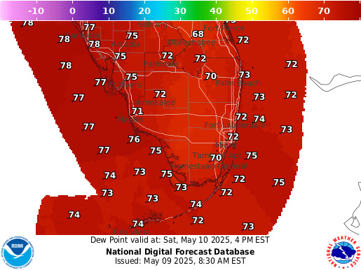 National Digital Forecast Database Image