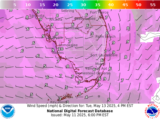 National Digital Forecast Database Image