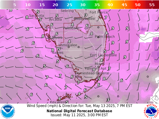 National Digital Forecast Database Image