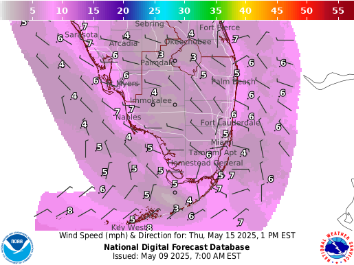 National Digital Forecast Database Image