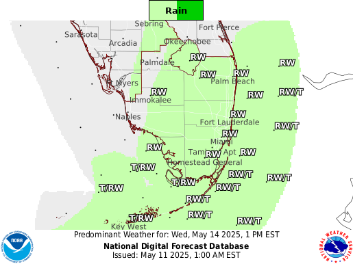 National Digital Forecast Database Image