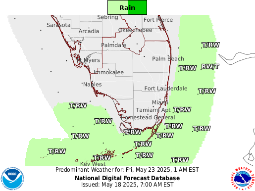 National Digital Forecast Database Image
