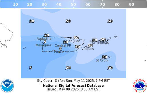 National Digital Forecast Database Image