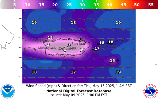 National Digital Forecast Database Image